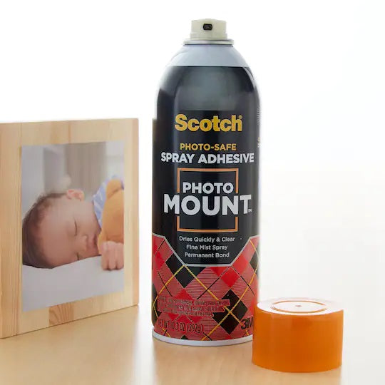 Scotch Repositionable Spray Adhesive, Spray Mount, Photo-Safe, 10.25oz Can