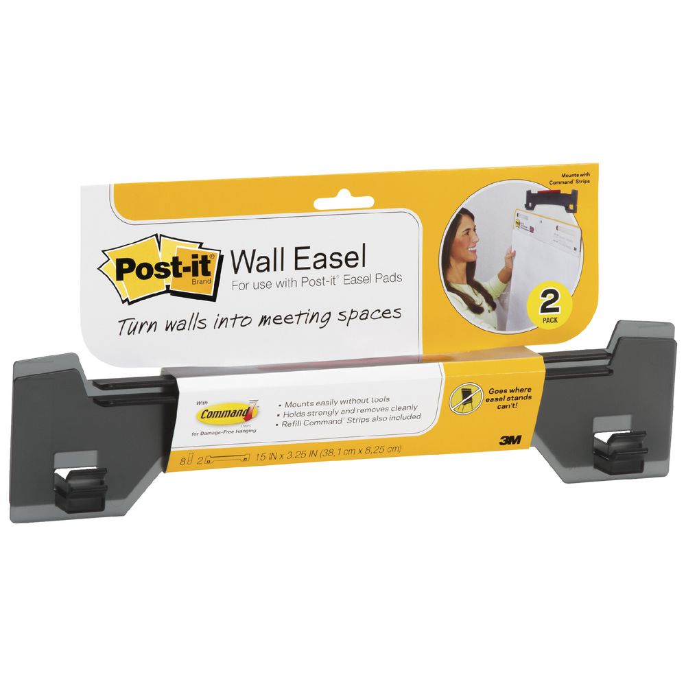 Post-it® EH559 Easel Wall Hanger, 2pc –