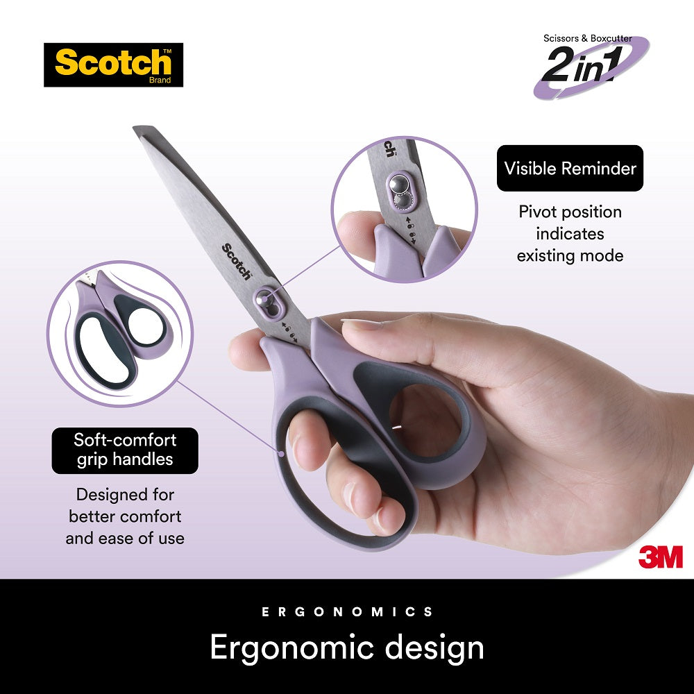 Scotch™ 1487 Stainless Steel Unboxing Scissors 7