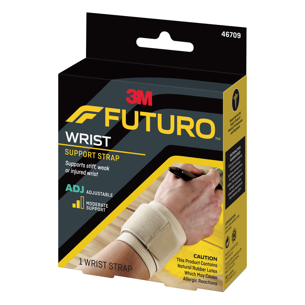 Futuro Energizing Wrist Support Brace, Provides Symptom Relief From Carpal  Tunnel Syndrome and Stabilizing Support to Injured Wrists, Left Hand